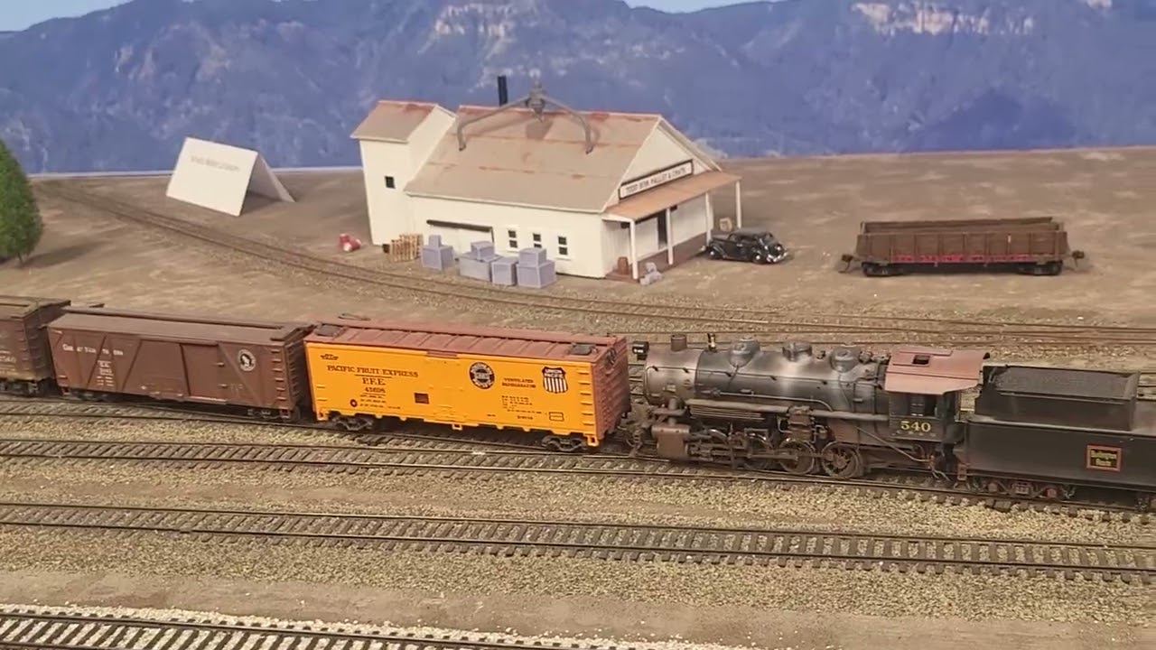CB&Q in Wyoming Mark Pruitt's HO Scale Layout 2/14/26