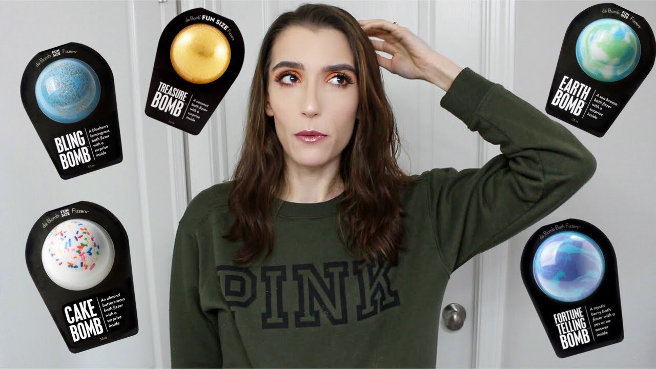 USING BATH BOMBS FOR THE FIRST TIME! | Da Bomb Bath Bomb Test + Review