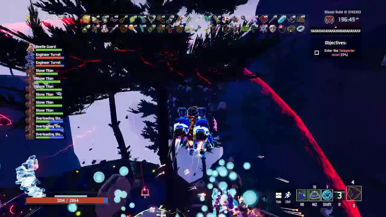 What 100+ Hours Of Risk Of Rain 2 Monsoon Engineer Looks Like