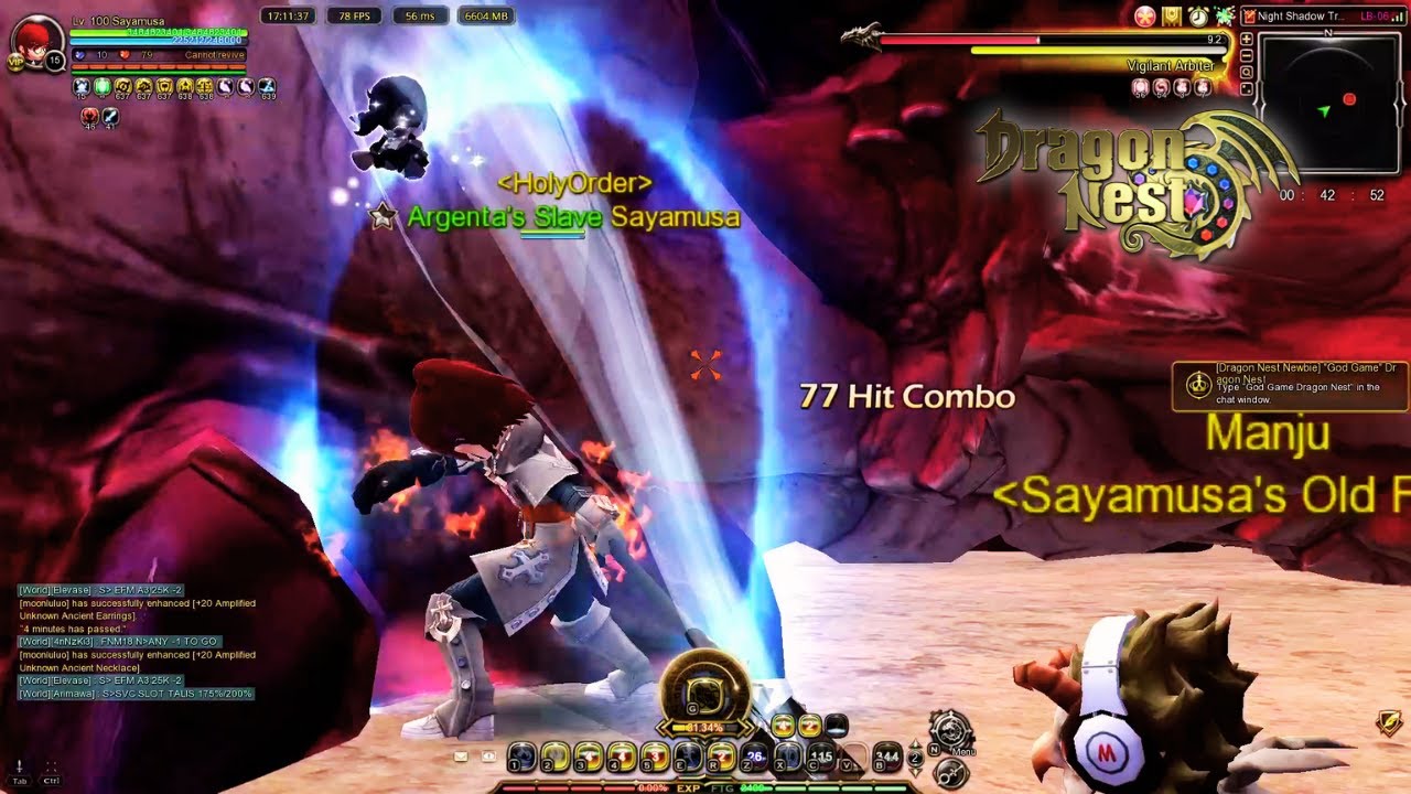 Night Shadow Training Ground AS-06: Dark Avenger / Dragon Nest SEA