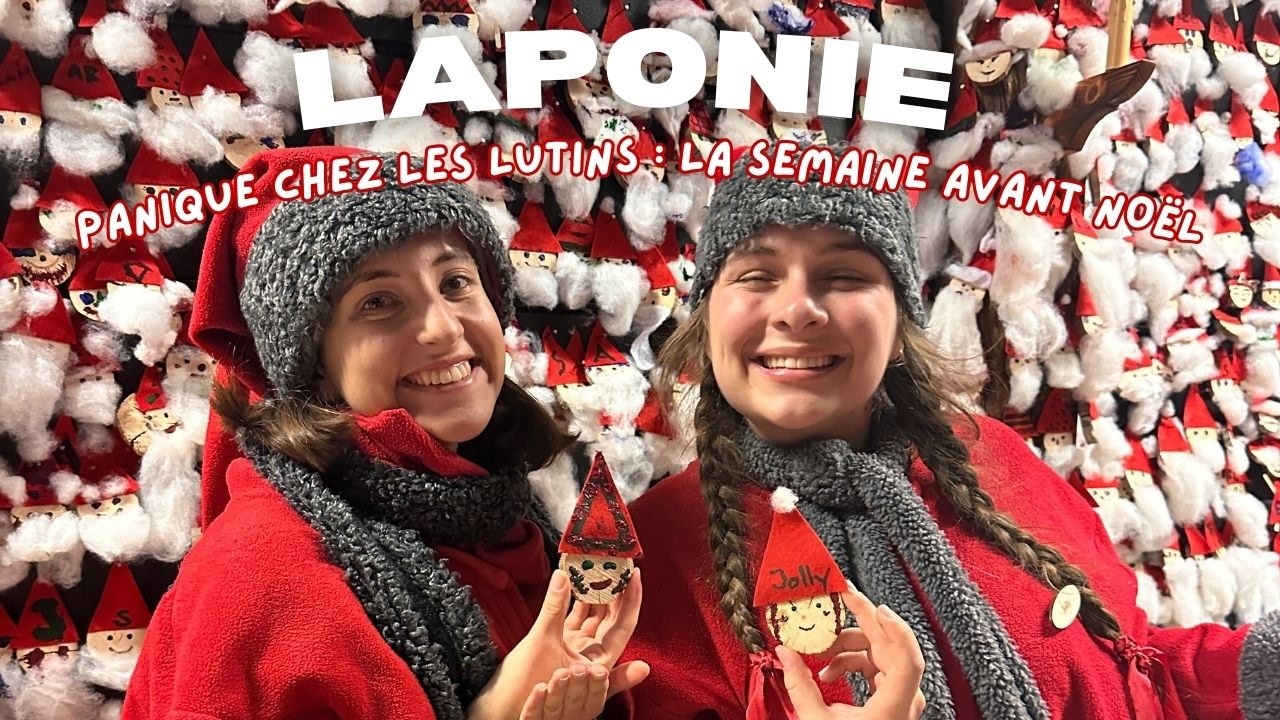 POV : Le quotidien d'un LUTIN DU PERE NOEL la semaine avant Noël | Vlog Laponie 6