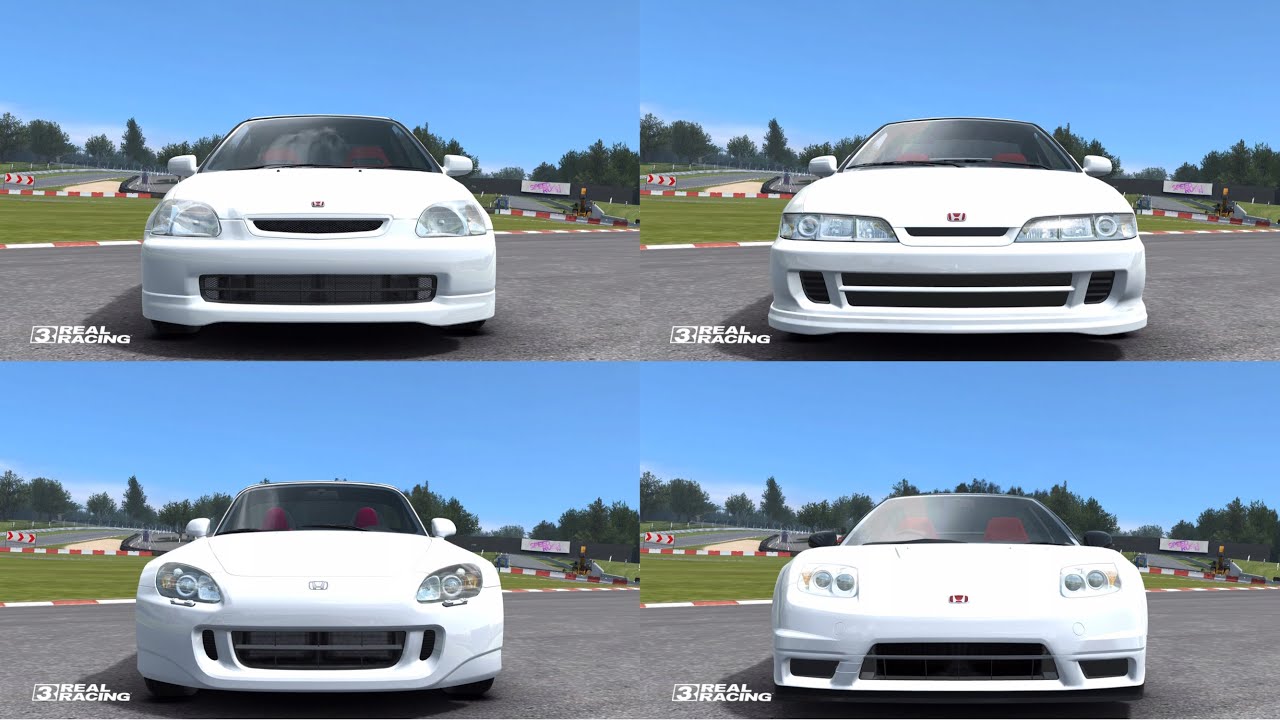 Real Racing 3 HONDA VTEC SOUND COLLECTION #realracing3 #リアルレーシング3