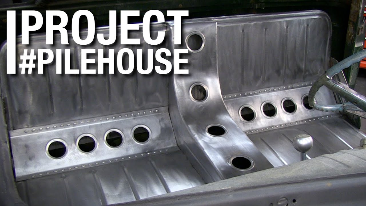 Custom Bomber Seat Fabrication on Project Pilehouse with Eastwood