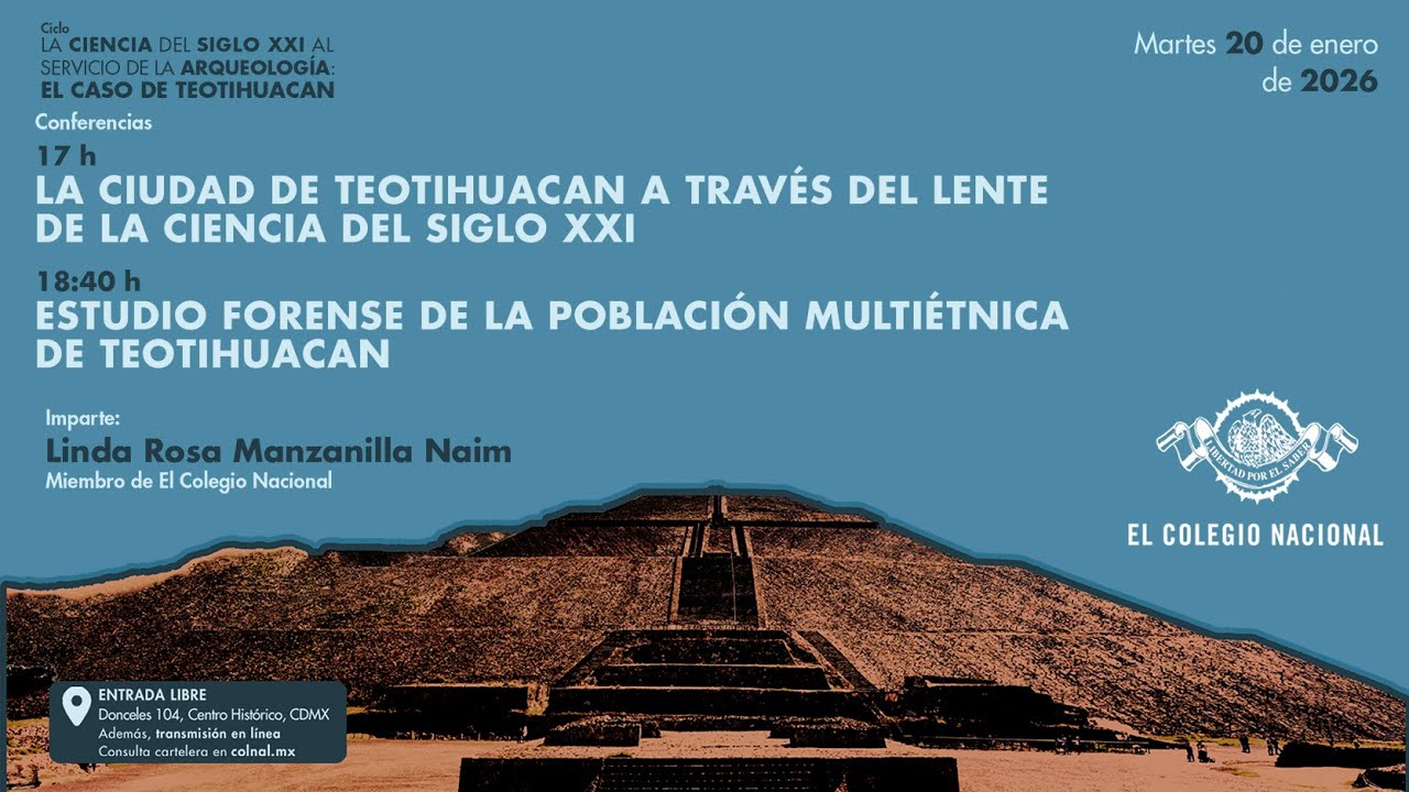 La ciencia del siglo XXI al servicio de la arqueología: el caso de Teotihuacan