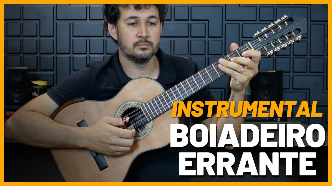 BOIADEIRO ERRANTE - Instrumental | Viola Caipira |Tião Carreira | Sergio Reis | Solo | Ponteio