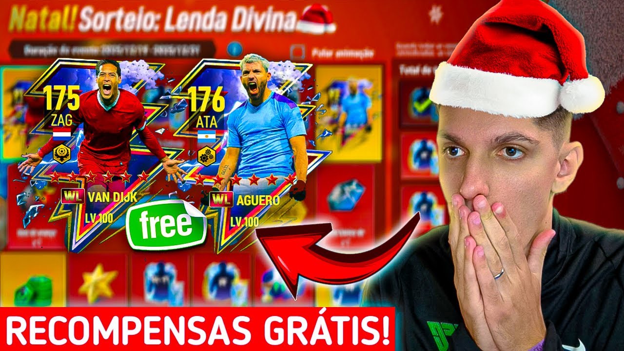 🚨CORRE! RESGATE JÁ🔥🎁CHEGOU EVENTO de NATAL com RECOMPENSAS GRÁTIS🤩 FOOTBALL DREAM BE A PRO #3