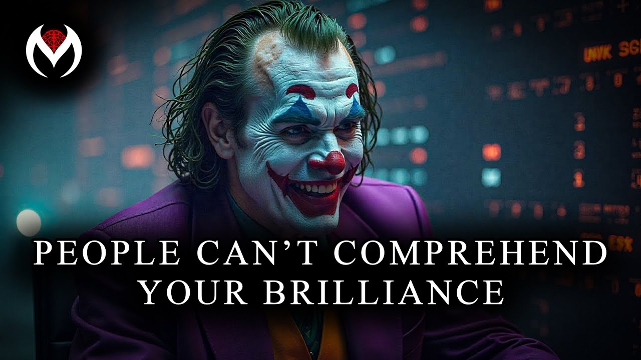 YOUR GENIUS BREAKS LOGIC 🤯, PEOPLE CAN’T COMPREHEND YOUR BRILLIANCE 🧠⚡ - JOKER SPEECH