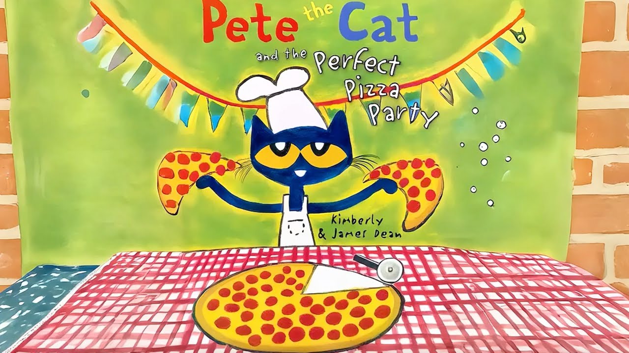 Pete the Cat’s Perfect Pizza Party! 🍕🎨 A Full Animation With FUN Song!