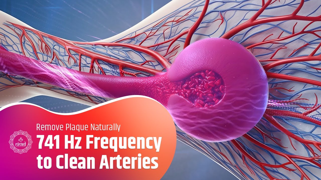 741 Hz Frequency to Clean Arteries | Enhance Blood Flow and Remove Plaque Naturally