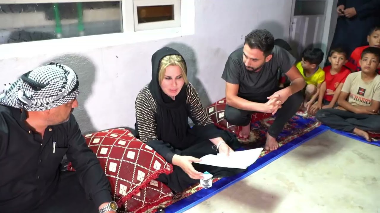 مرشحة الحزب الديمقراطي الكوردستاني الدليمي تسلسل 63، بزيارة ميدانية إلى عدد من مناطق ناحية الكوير