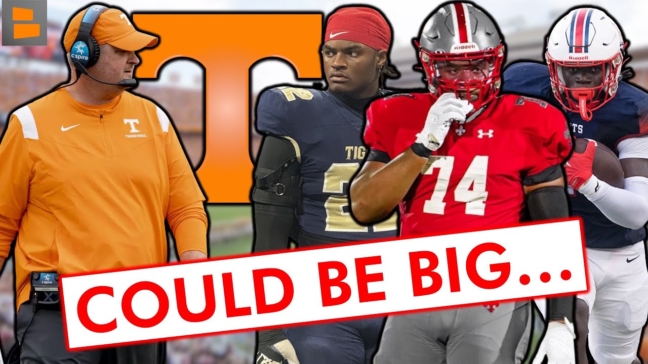 🚨THIS COULD BE BIG! Tennessee Football Recruiting Rumors On Blue-Chip Prospects From CFB Insider