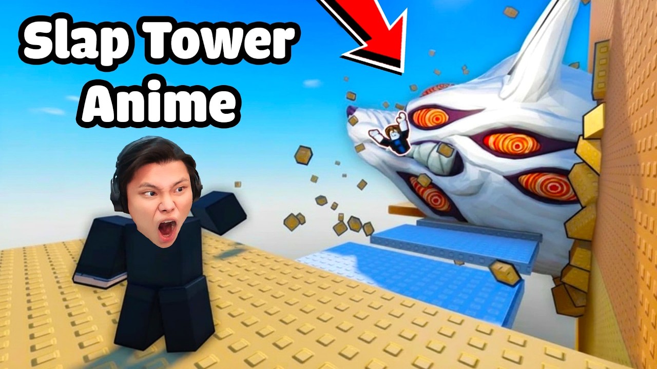 [ROBLOX] JAYGRAY BỊ TROLL CỰC MẠNH ANIME SLAP TOWER🖐💀🌈THỬ THÁCH BIẾN HÌNH NHÂN VẬT ANIME LEO THÁP