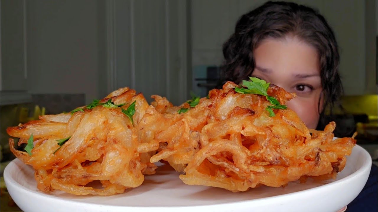 CRISPY Onion Fritters Recipe EASY ✨️CRISPY FRIED ONIONS ✨️