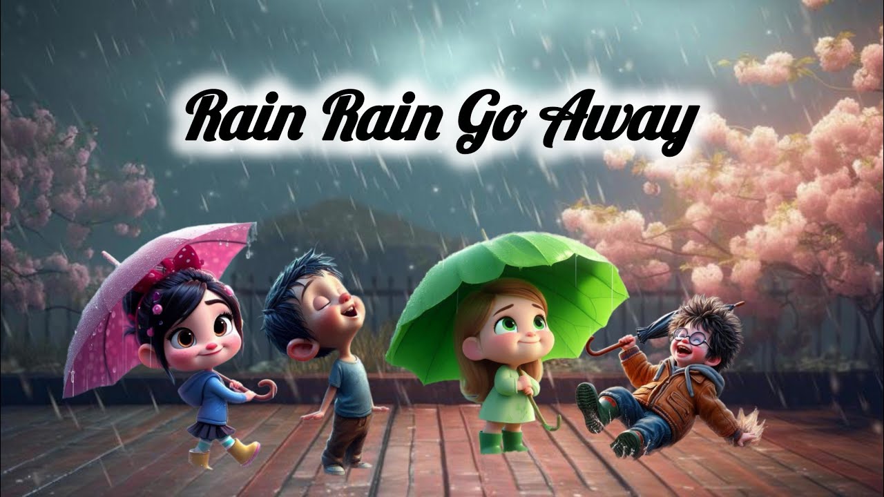Rain Rain Go Away Rhyme☔ | Fun Nursery Rhyme for Kids👶| Cartoon Animation✨| Dil Mange More Cartoons🎉