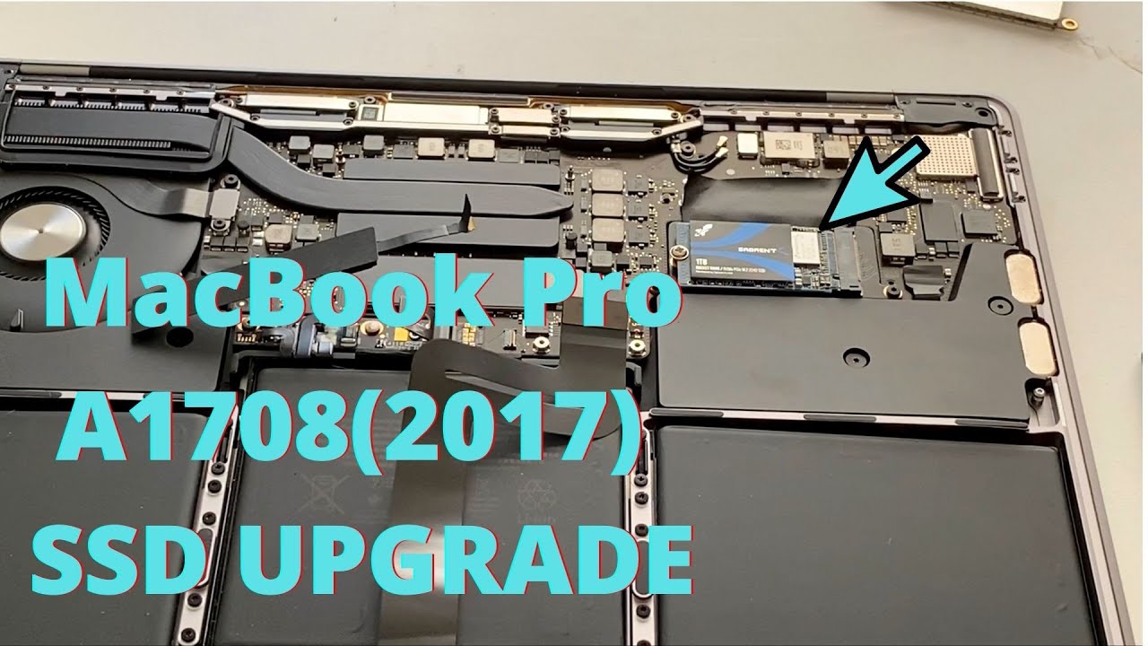 Обновление MacBook Pro A1708 (модель 2017 г.) с помощью NVMe SSD