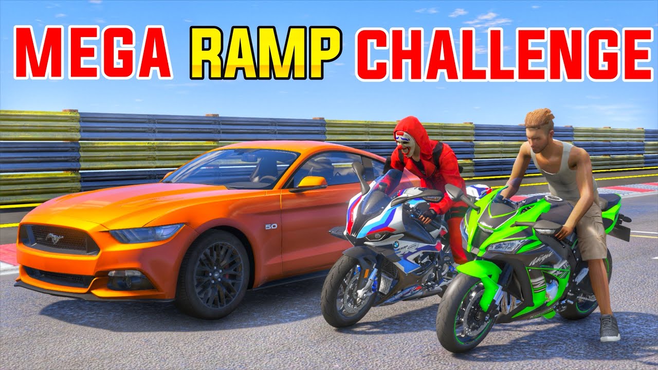 Mega Ramp Challenge | Gta 5 In Telugu
