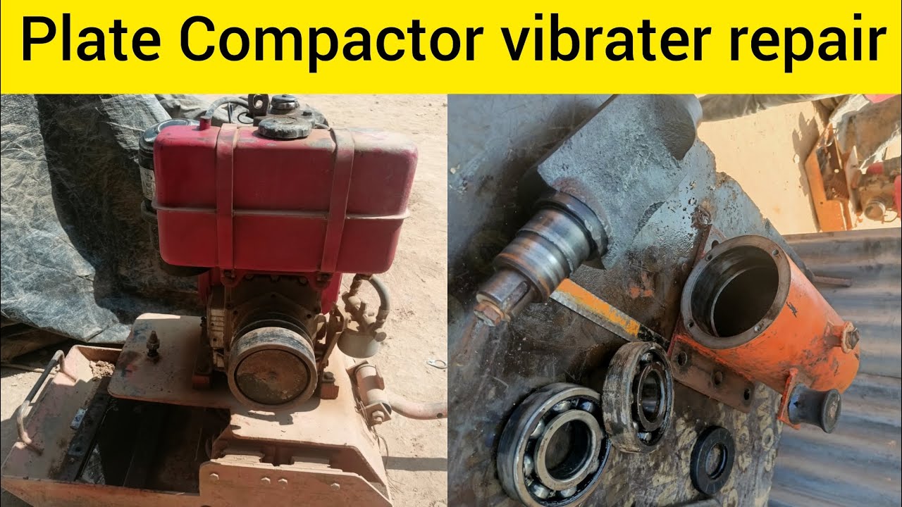 Plate Compactor vibrater repair | Soil Compactor vibrater moter Repairing | Earthramer repairing