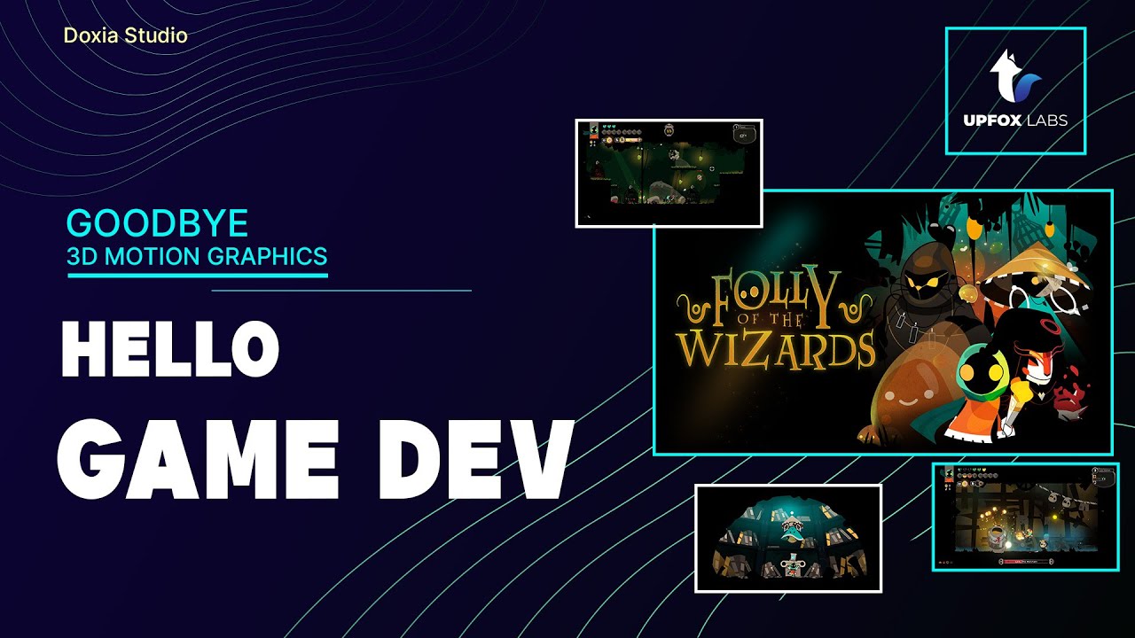Indie Game Devlog #00: From Houdini Tutorials to Indie Games! The future of Doxia Studio