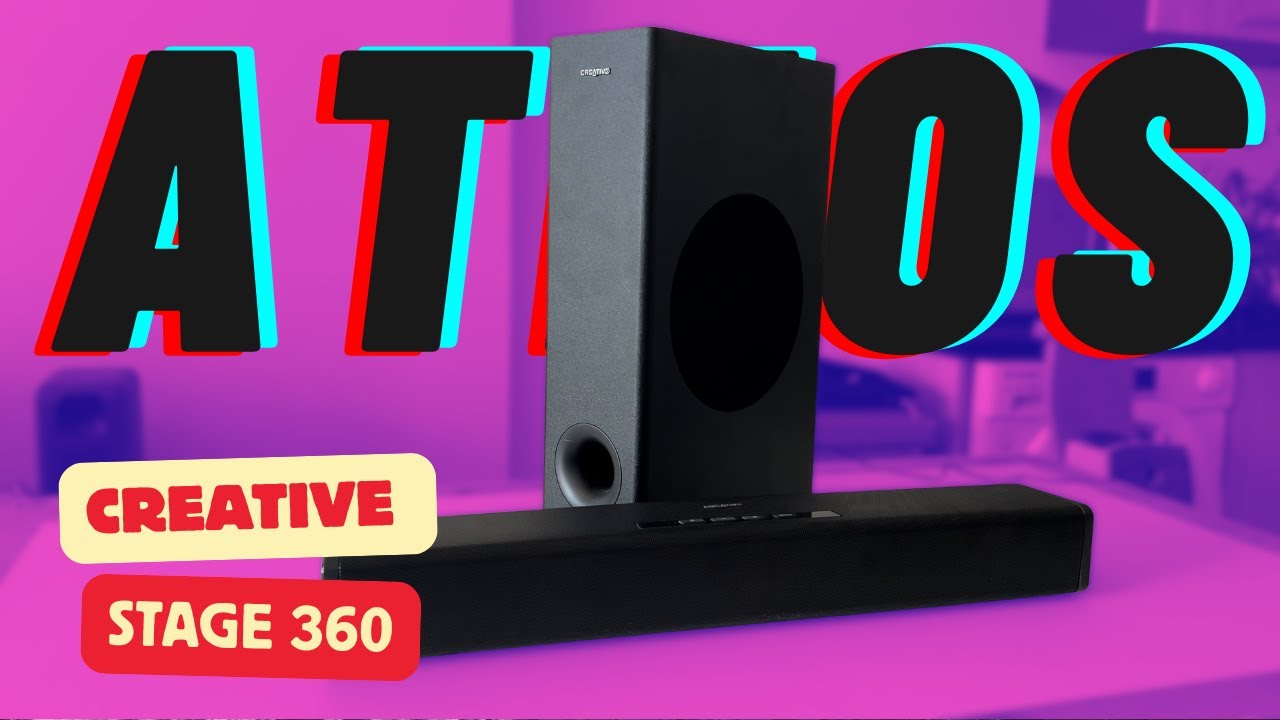 Du Dolby Atmos... avec SEULEMENT une barre 2.1 ?! (Creative Stage 360)video