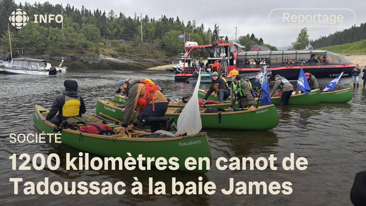 En canot de Tadoussac à Waskaganish