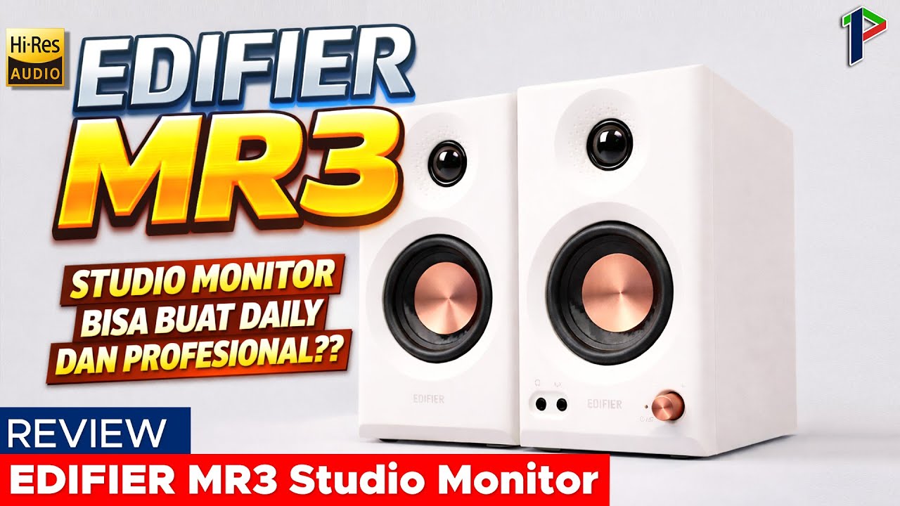 Edifier MR3 - Studio Monitor Pro under 2jt? | Review Indonesia