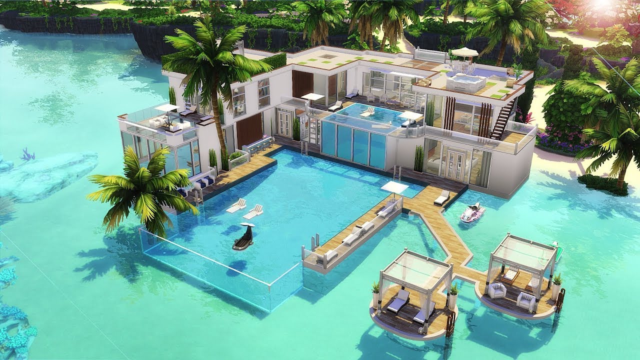MANSÃO PRAIANA │Beach Mansion│The Sims 4 Construção