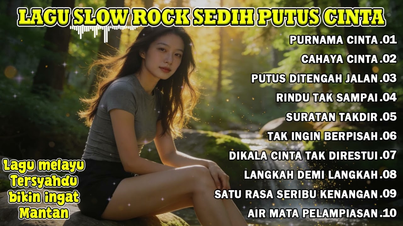 Slow Rock Melayu Full Album – Kumpulan Lagu Sedih & Galau Terpopuler | MELODI 2025
