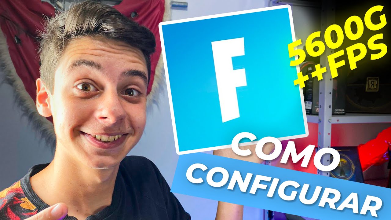 RYZEN 5 5600G COMO MELHORAR O FPS NO FORTNITE - 2022