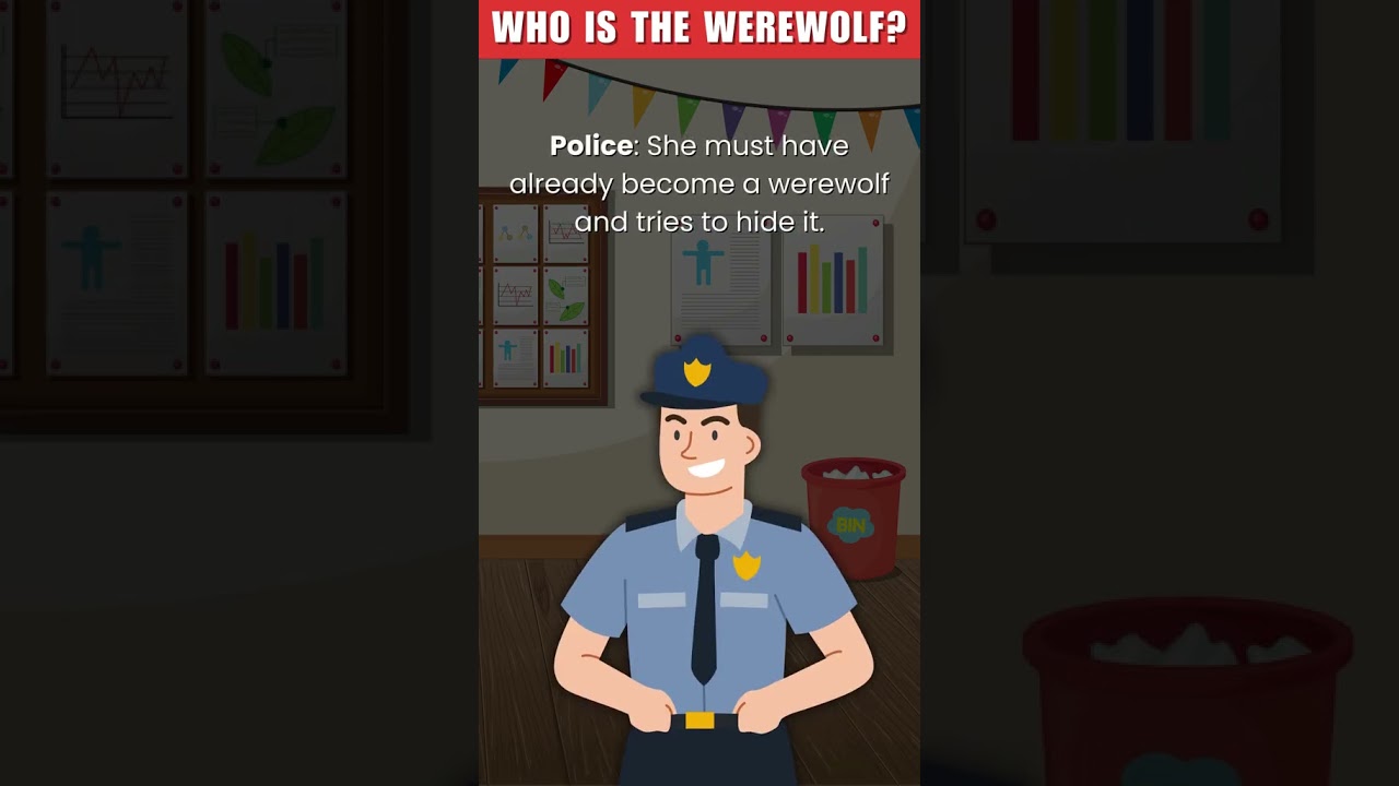 Who is the werewolf? | IQ test #shorts #themysterysolver #onlygeniuscansolve #quiz #brainteasers