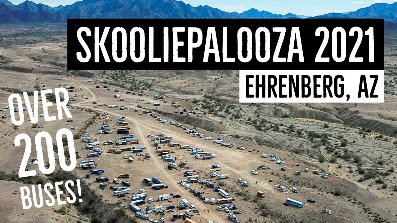 WE MADE IT TO SKOOLIEPALOOZA 2021! || 2021 Bus Life - Ep 05 || TaleOfTwoSmittys