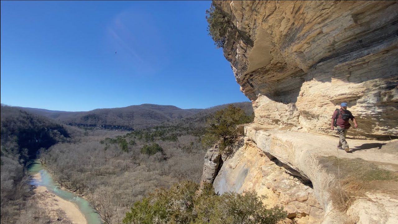 Backpacking Ponca Wilderness | Sneeds Creek, Goat Trail, Jim Bluff, Hemmed-In Hollow, Antenna Pine