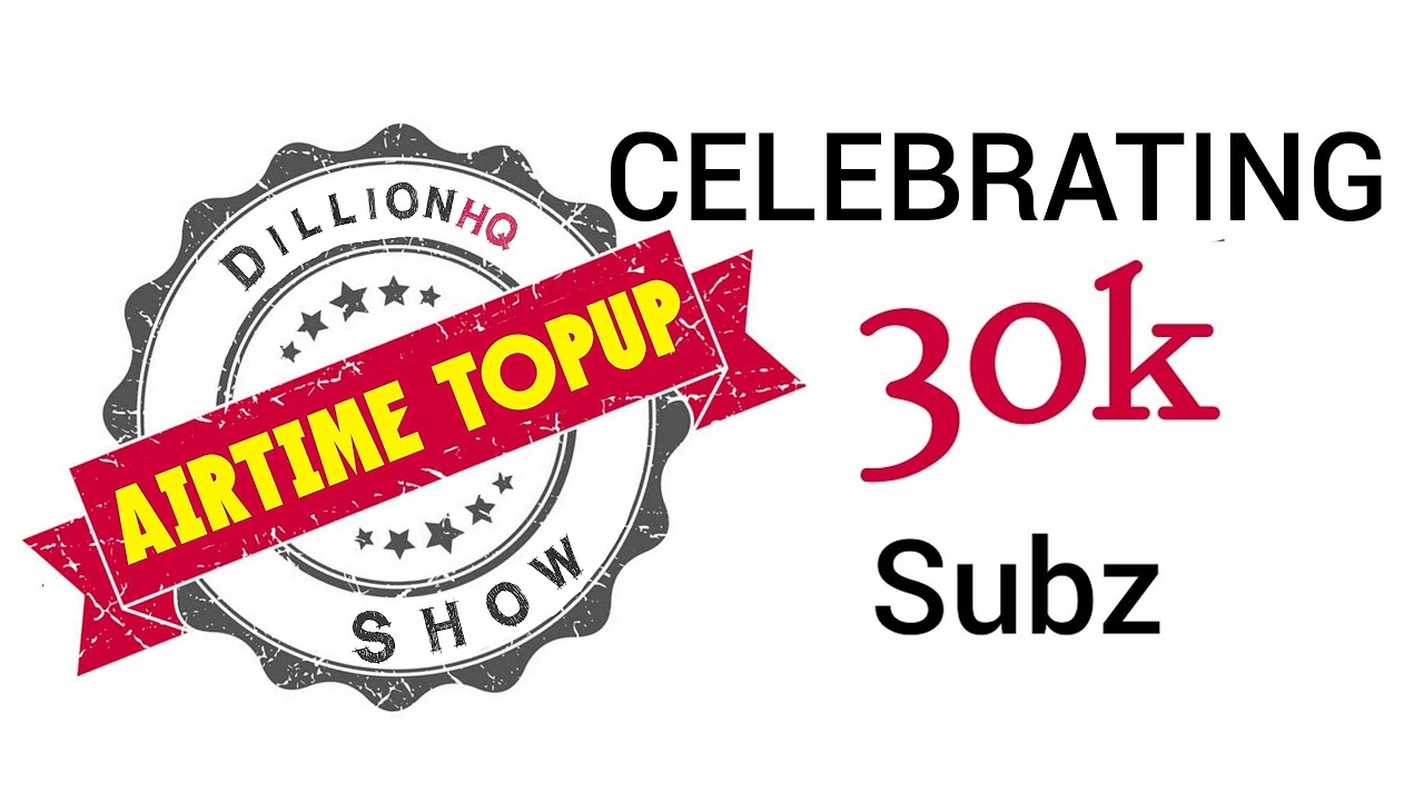 Airtime topup show july schedule (celebrating 30k subs)
