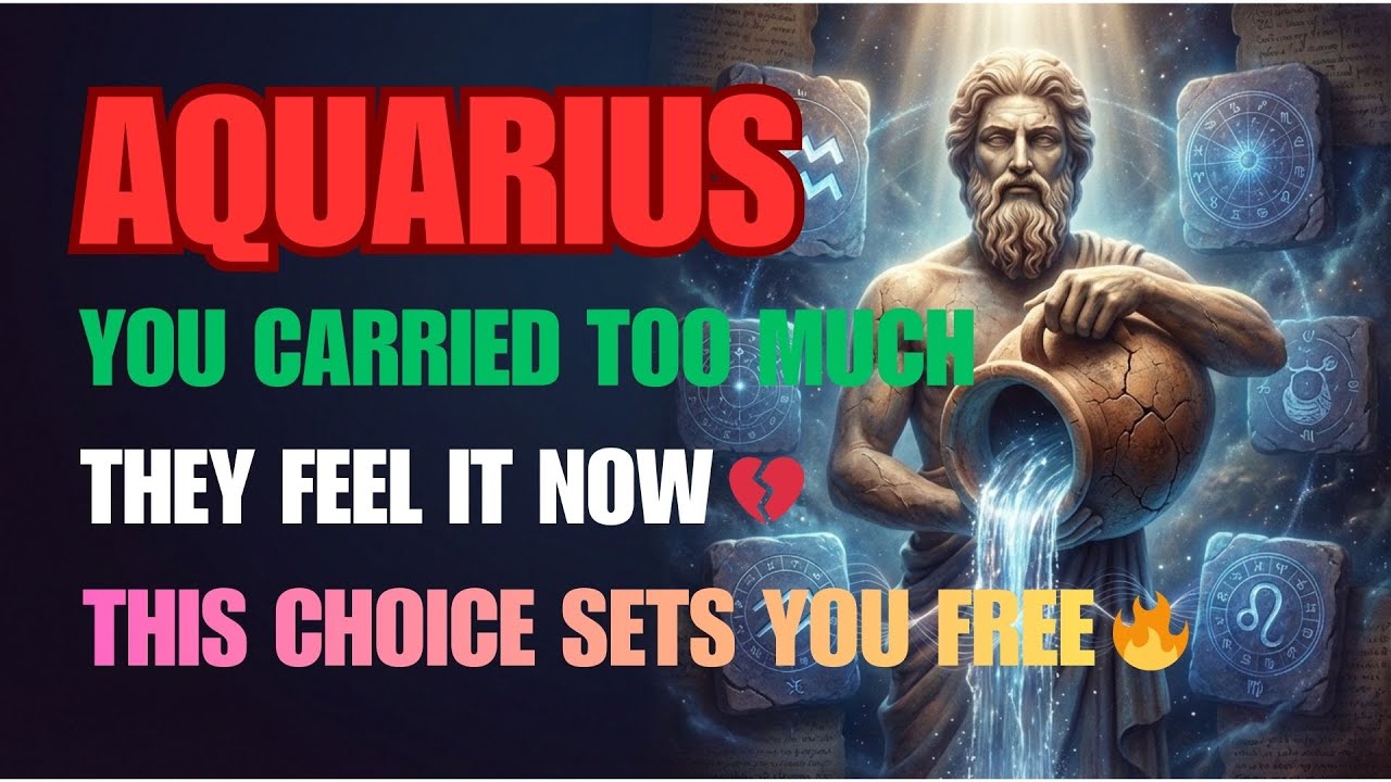 AQUARIUS ♒ SIT DOWN FOR THIS 🛑🚨 👀 EVERYONE IS TALKING ABOUT YOU NOW ⚡⏳ END JANUARY 2026