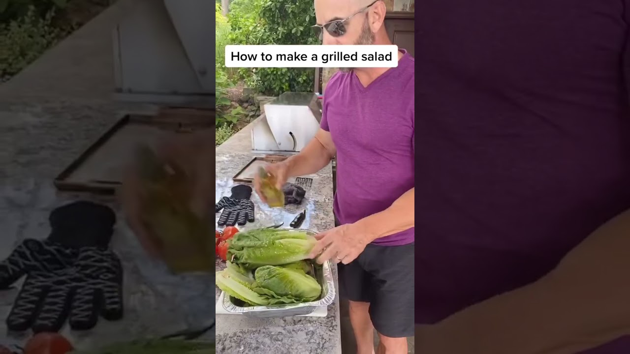 The RIGHT way to make a salad. 🥗