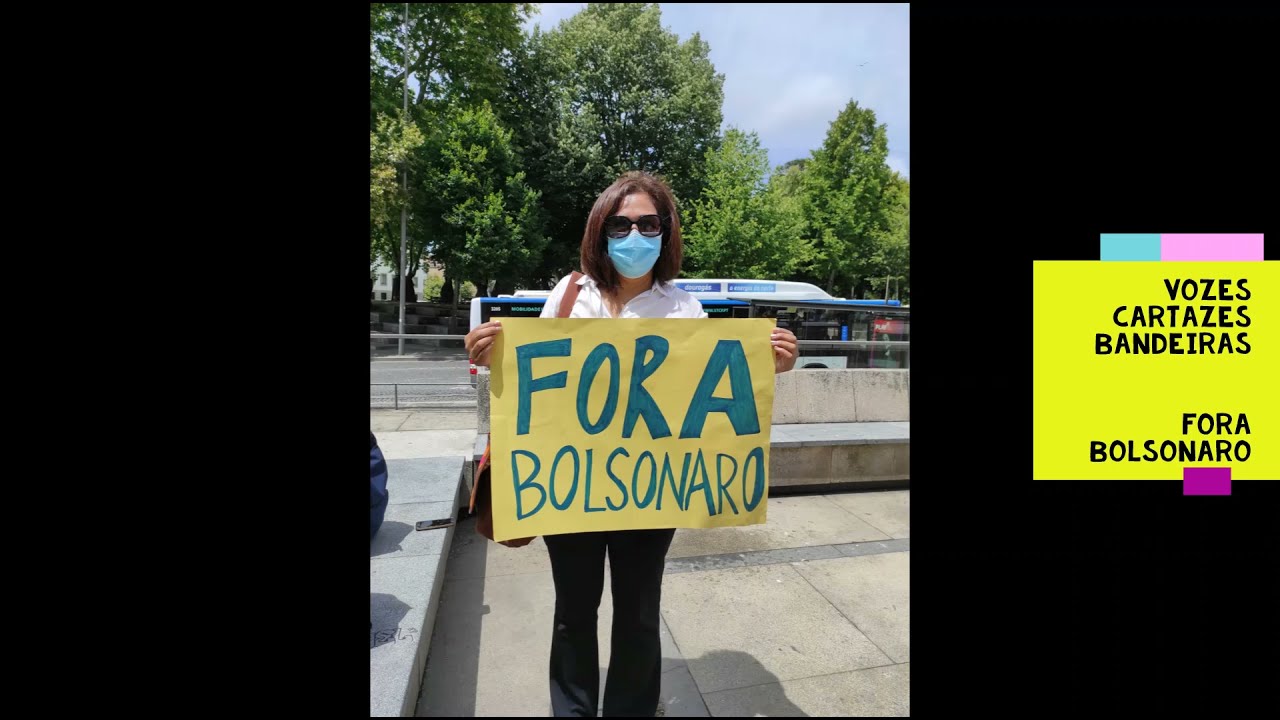 V&iacute;deo-Card 24J - Fora Bolsonaro - COMIT&Ecirc; DE LUTA PORTUGAL (Porto)