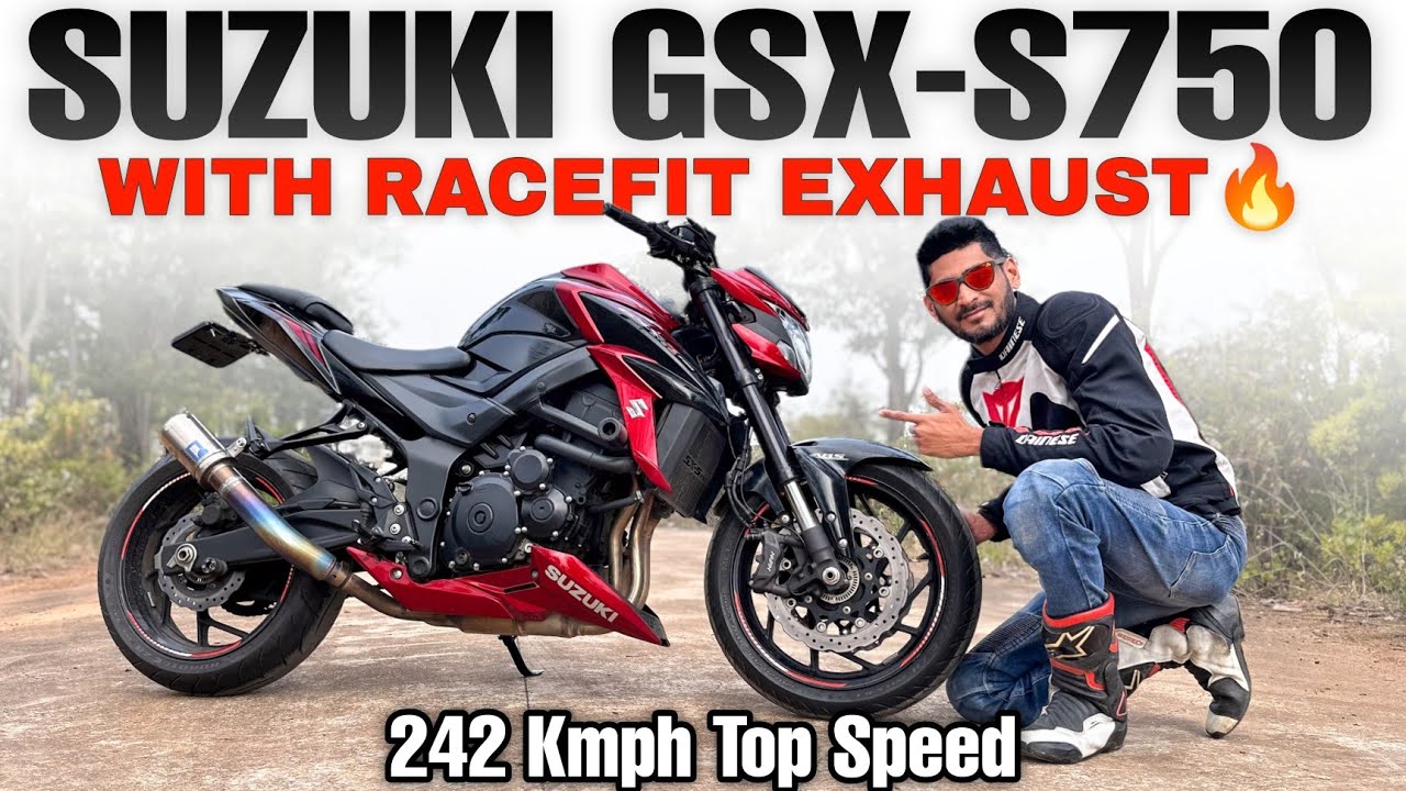 242 Kmph Top Speed - Suzuki GSX S750 Review