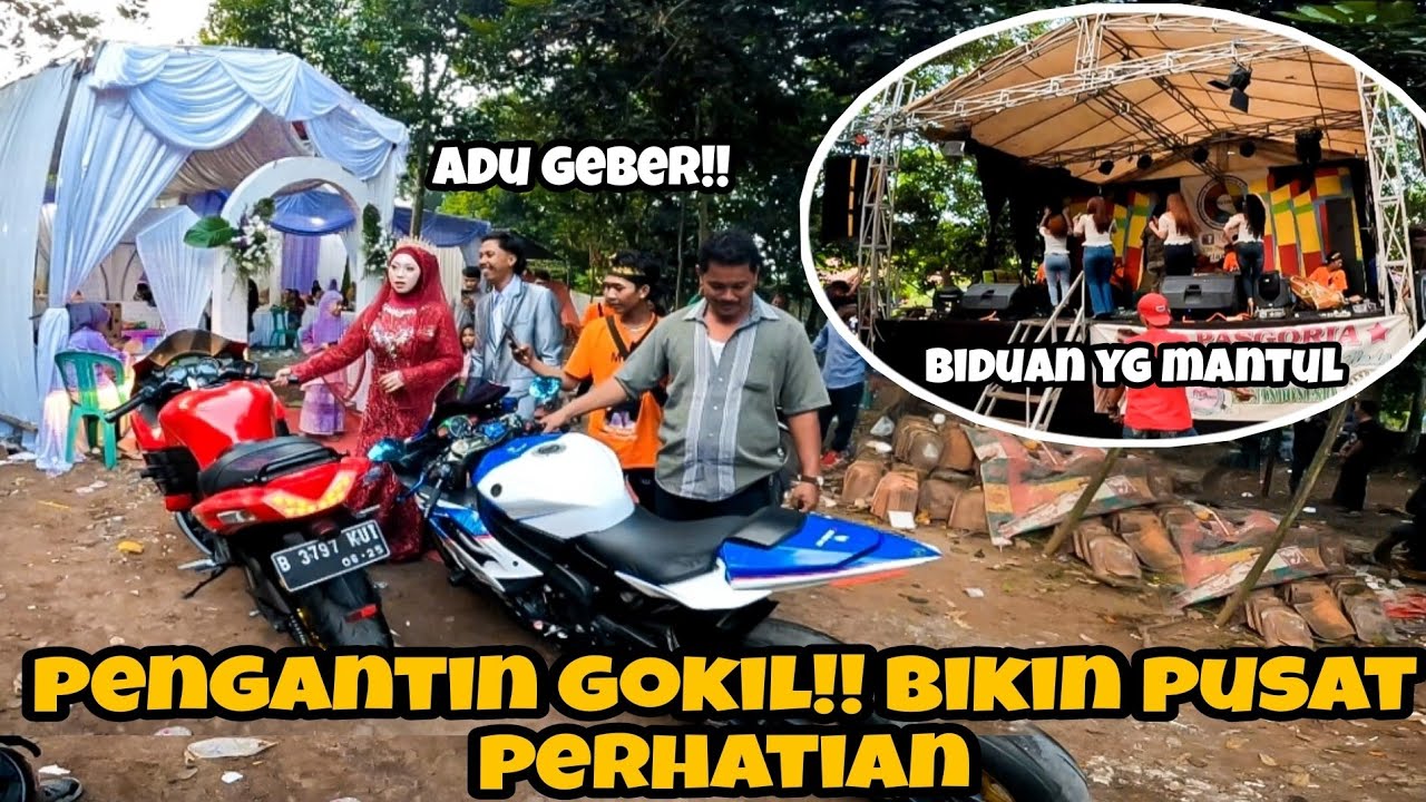 RUSUH DIKONDANGAN ORANG LAIN ‼️ PENGANTIN NGIDAM GEBER MOGE R6 DAN ZX1400CC