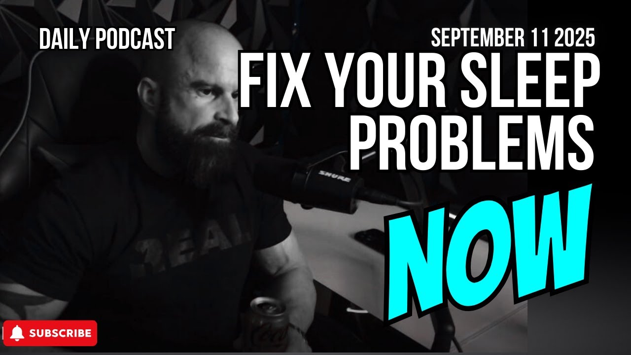 Napraw swoje problemy ze snem TERAZ &ndash; podcast Unbreakable 250