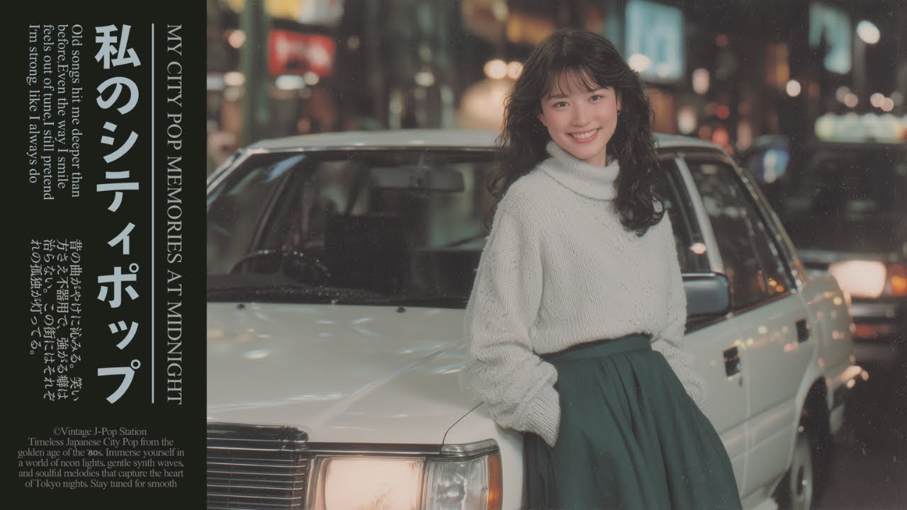Tokyo Night City Pop｜昭和レトロ シティポップ 1980年代【作業用BGM】