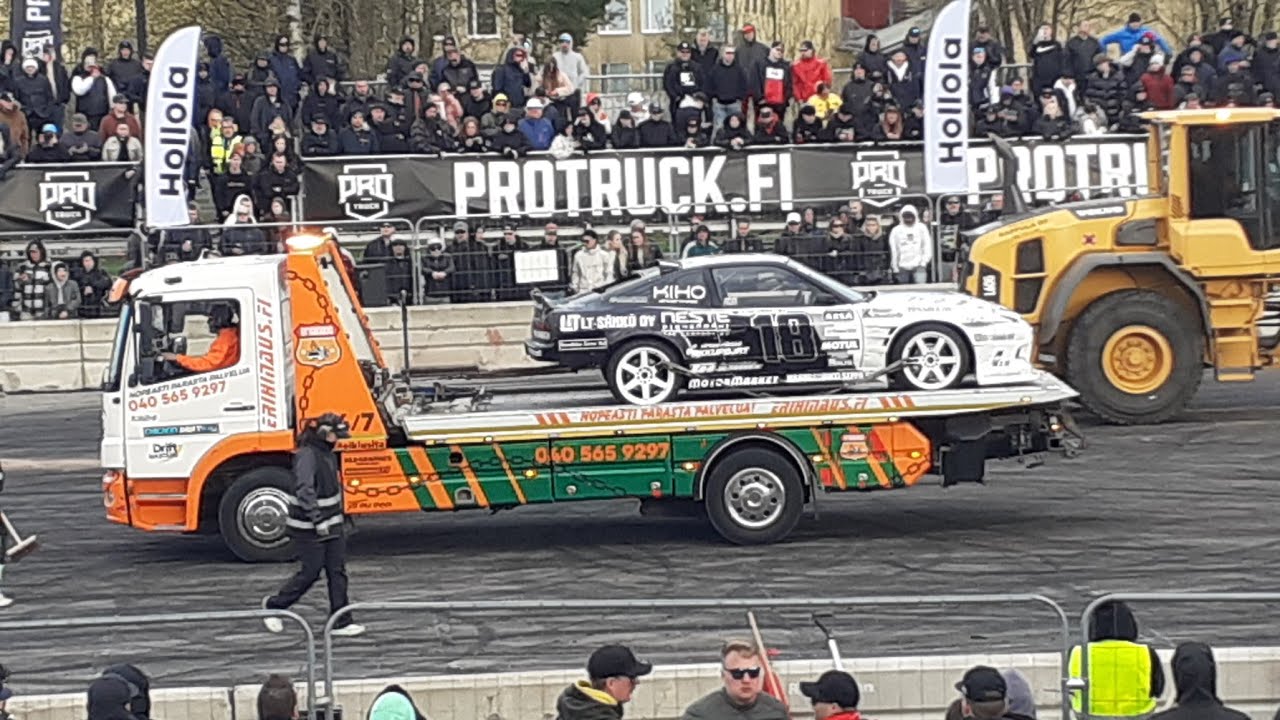 Chicago Drift-25 Heinonen / Waronen , Laurin T5 mottiin reikä // Ohessa Linkki Varikkovideoon