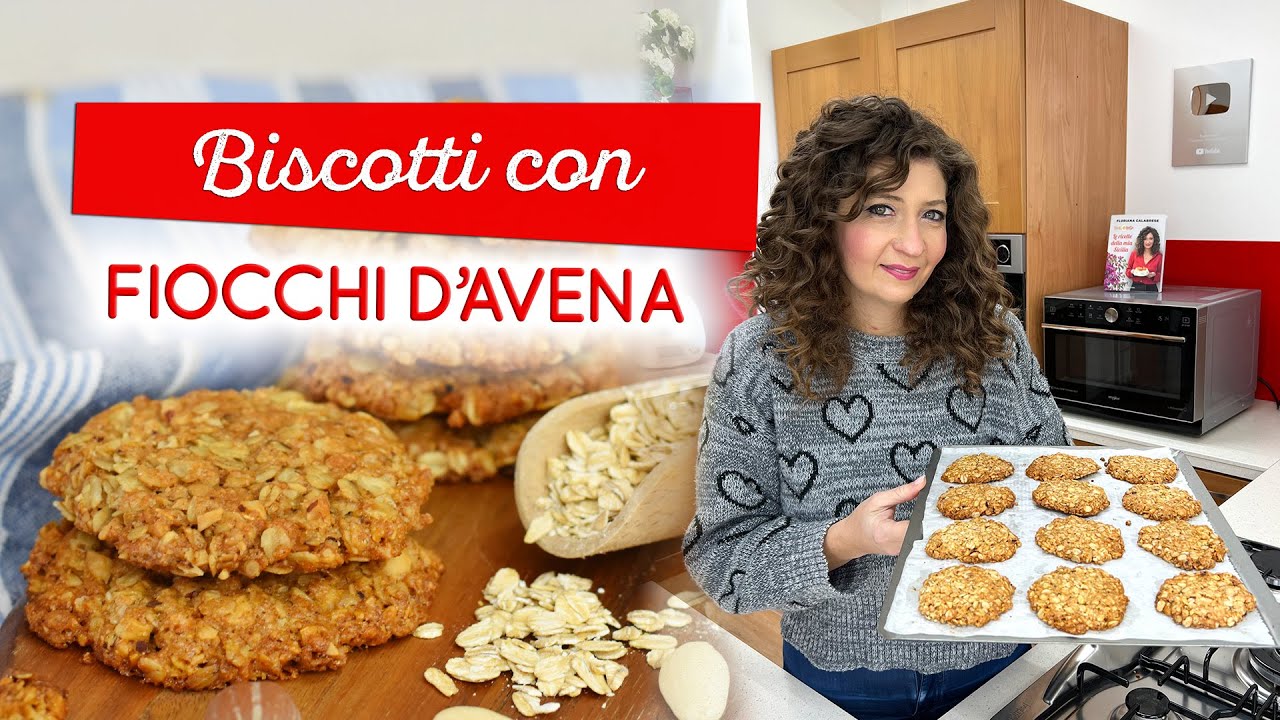 Biscotti con fiocchi di avena: croccanti, leggeri e buonissimi!