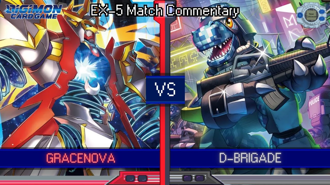 GraceNovamon vs D-Brigade - EX-5 Matchplay Commentary