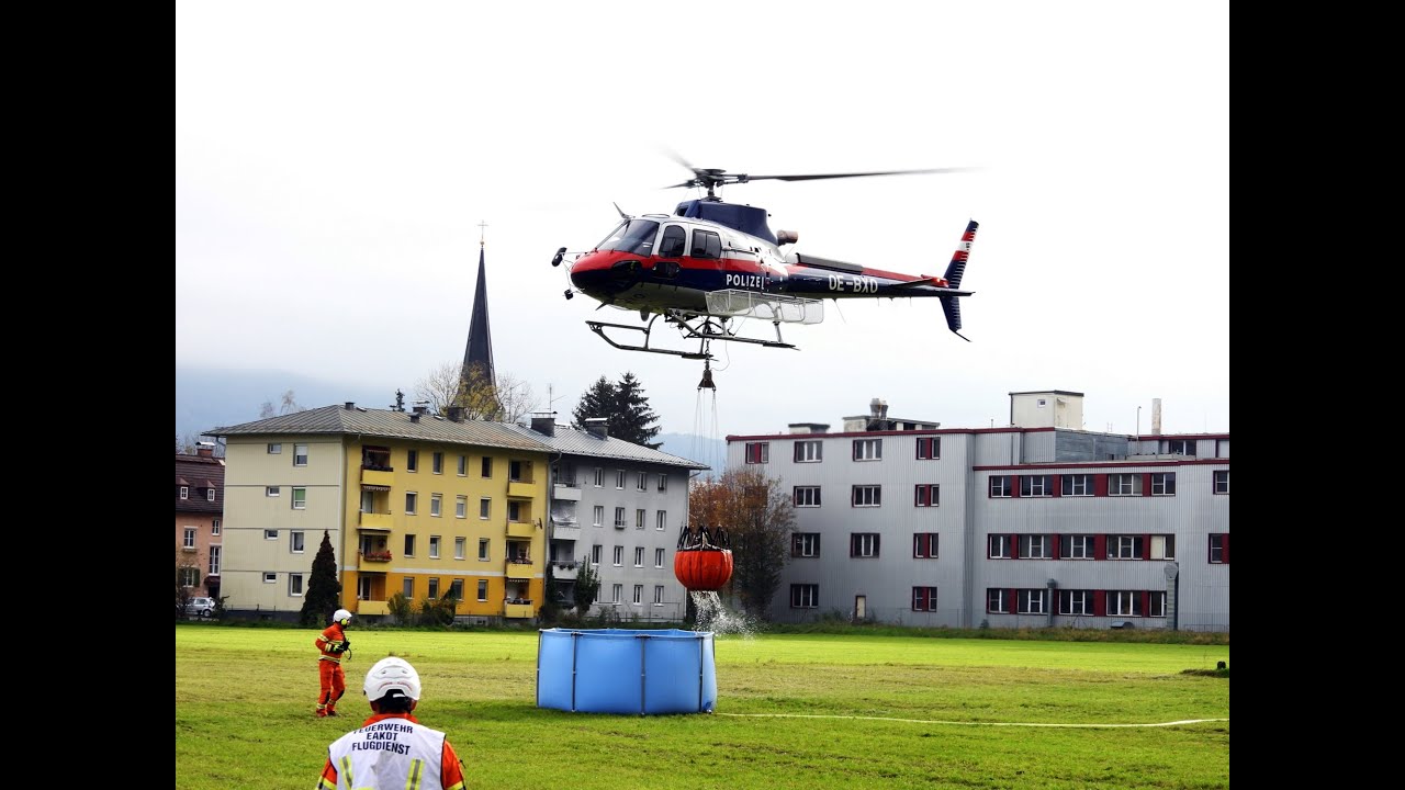 Katastrophenschutzübung Waldbrand