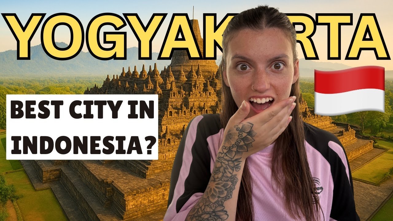 SHOCKED AT HOW WE WERE TREATED IN INDONESIA!! 🇮🇩 THIS IS OUR FAVOURITE CITY YOGYAKARTA