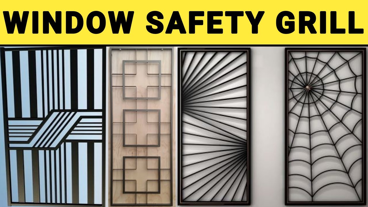Modern Window Safety Grill Design Ideas || Latest Grill Design for windows