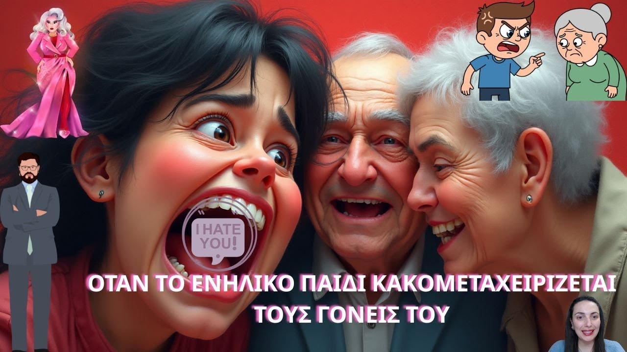 Όταν τα ενήλικα παιδιά κακομεταχειρίζονται τους γονείς τους. Μάθε από την ψυχίατρο.