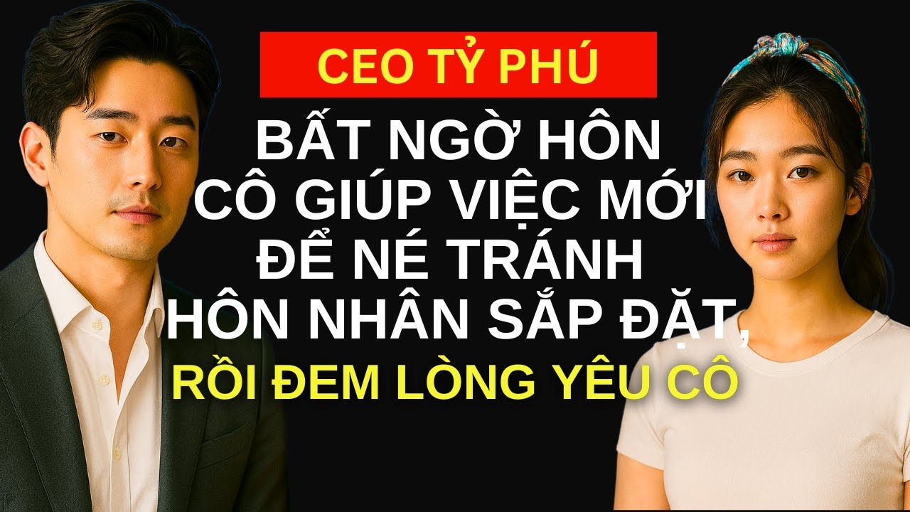 CEO tỷ phú hôn cô giúp việc mới để né cuộc hôn nhân sắp đặt, rồi đem lòng yêu cô