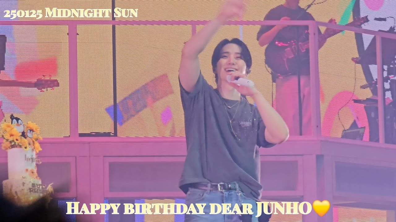 250125 이준호 팬콘_Midnight Sun_생일축하송+멘트_준호직캠