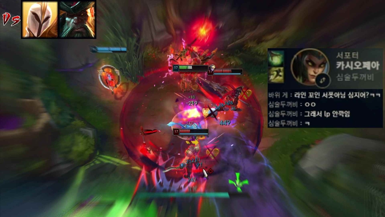 부당함에 맞서 싸우려는 남자 (Vs 케일, 갱플랭크)