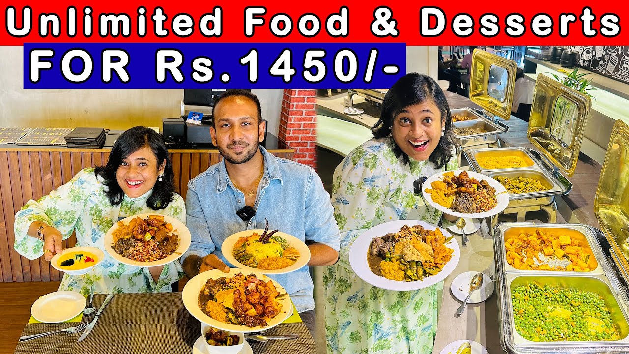 இந்த விலை-ல Multi Cuisine Buffet எங்கையுமே கிடைக்காது🤩 | Best Buffet Experience | Crazy Pair
